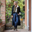 Pantalon Brieuc jean bleu brut