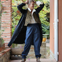 Pantalon Brieuc jean bleu brut