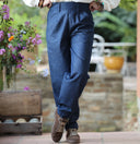 Pantalon Brieuc jean bleu brut