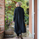 Robe Reine — Modal lavé noir