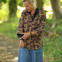 Veste Garance — Jacquard Reine-Claude