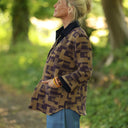 Veste Garance — Jacquard Reine-Claude