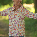 Blouse Émilie – Satin de coton Parfum de printemps
