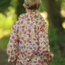 Blouse Émilie – Satin de coton Parfum de printemps