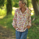 Blouse Émilie – Satin de coton Parfum de printemps