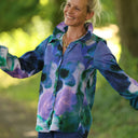 Blouse Émilie – Satin de coton brume d'iris