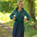 Ceinture Anita — Lin vert menthe