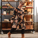 Robe Guillemette — Viscose imprimée Mumbaï