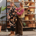 Robe Guillemette — Viscose imprimée Mumbaï