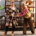 Robe Guillemette — Viscose imprimée Mumbaï