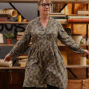 Robe Guillemette — Viscose imprimée Enza