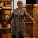 Robe Guillemette — Viscose imprimée Enza