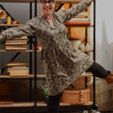 Robe Guillemette — Viscose imprimée Enza