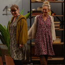 Robe Guillemette — Viscose imprimée Zivine