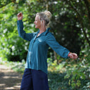 Blouse Émilie – Modal vert émeraude