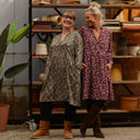 Robe Guillemette — Viscose imprimée Enza