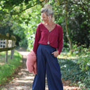 Lylou viscose lin grenade
