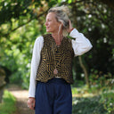 Veston Jean - Jacquard labyrinthe solaire
