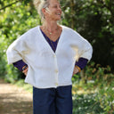 Gilet Hana ivoire