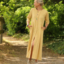 Robe Diane - Coton lavé plumetis Camomille