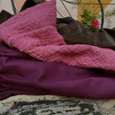 Pantalon Brieuc coton sergé tailleur bordeaux