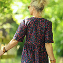 Robe Édonie — Coton nuit romantique