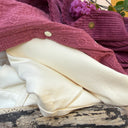 Pantalon Brieuc coton sergé tailleur ivoire