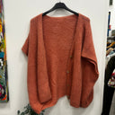 Prototype -gilet sans manche orange rose corail A5