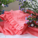 Blouse Annette – Broderie de coton pastèque