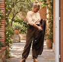 Pantalon Brieuc velours côtelé chocolat