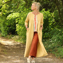Robe Diane - Coton lavé plumetis Camomille