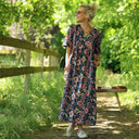 Robe Édonie — Coton jardin persan