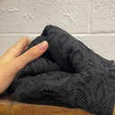 Coupon - dentelle noire 60x130 (E57)