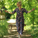 Robe Édonie — Coton jardin persan