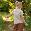 Blouse Emeline en lin naturel | Quintessence