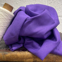 Coupon - sergé de coton violet (toile épaisse pour pantalon)150 x240 (D67)