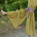 Ceinture Anita coton Floraison Améthyste