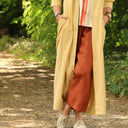 Robe Diane - Coton lavé plumetis Camomille