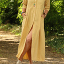 Robe Diane - Coton lavé plumetis Camomille