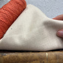 Coupon - toile de coton/lin ficelle 120x145 (D2)