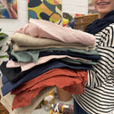 Lot de petits coupons en lin (G1) | Fabriqué en France | Quintessence