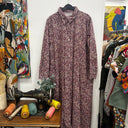Prototype - robe chemise longue fleuri A15