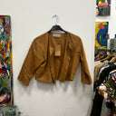 Prototype - boléro ange lin  ocre A24