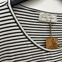 Prototype - robe Angèle marinière noir et blanc A31