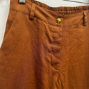 Prototype - pantalon leger en lin marron A34