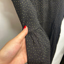 Prototype - robe Léna noire points dorés A38