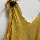 Prototype - robe jaune double gaze de coton A44