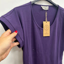 Prototype - robe Angèle couleur violet portefeuille A45