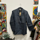 Prototype - veste costume lin bleu A47