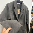 Prototype - veste costume lin gris A49
